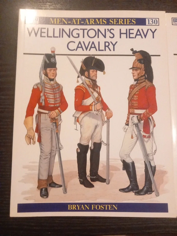 Wellington's light cacalary, heavy cavalari.men-at -arms series