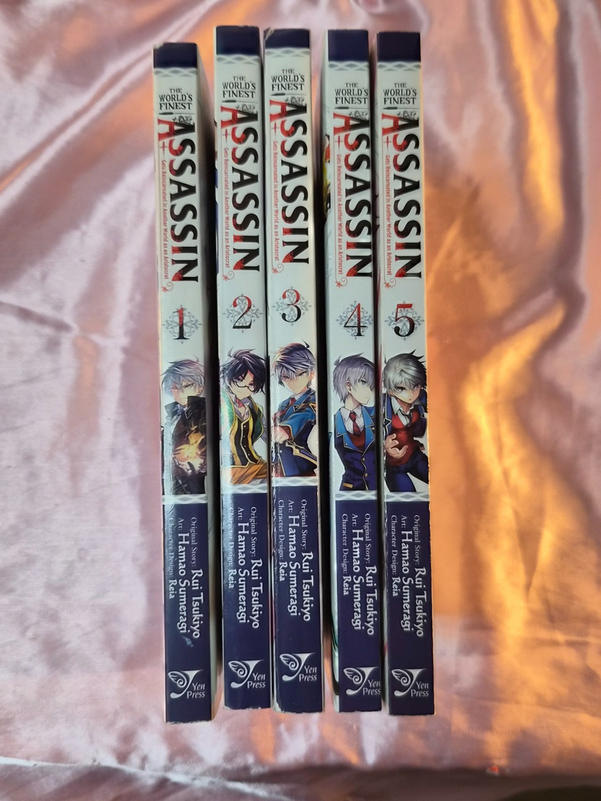 Il miglior assassino del mondo vol. Pacchetto manga inglese 1-5 Yen Press (usato)