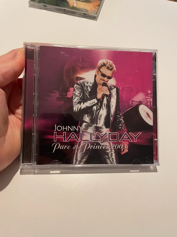 Album 2 CD - Johnny Hallyday - Parc des Princes 2003 - Bon état