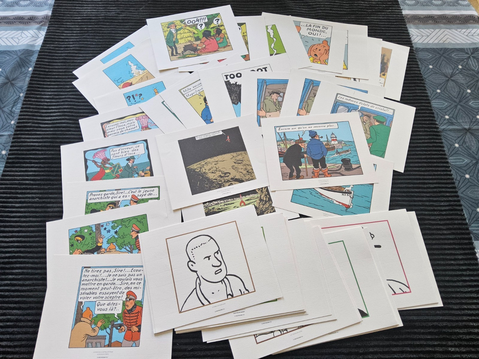 Tintin -  Lot de 67 Ex-libris de 2011 - TTBE