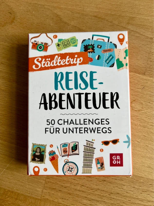Reise Karten - Challenges für unterwegs