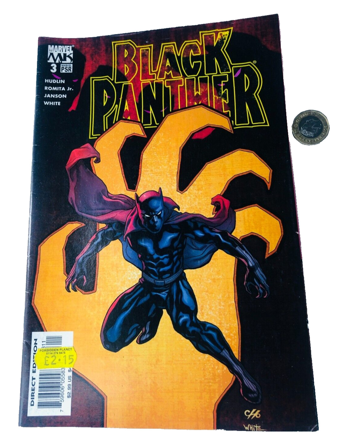 Comic Black Panther Marvel MK 3 ra
