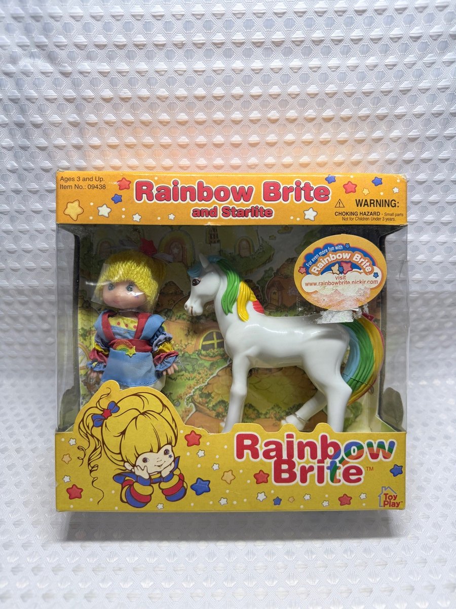 Rainbow Brite Starlite Horse Doll Playset Hallmark Toy Play 09438 New In Box
