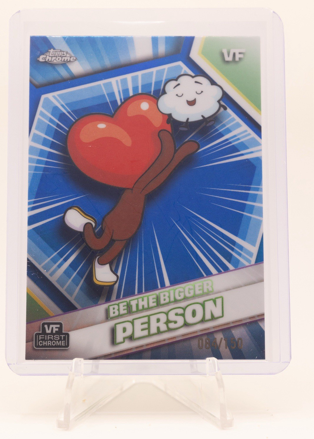 VeeFriends Topps Chrome Be the Bigger Person #30 2026 numerato di serie /150