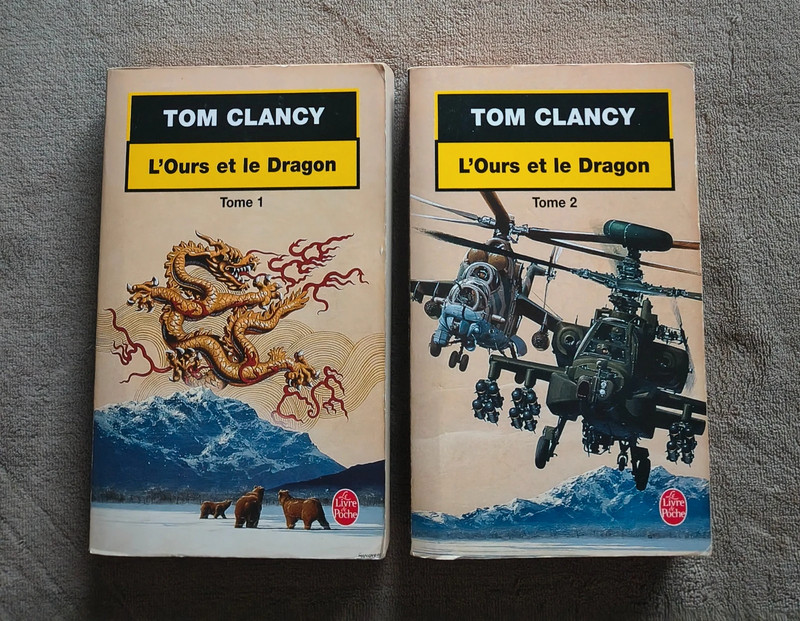 Tom Clancy, l'ours et le dragon tome 1 et tome 2