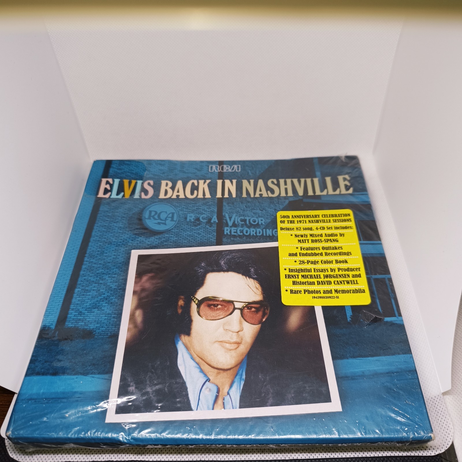 Elvis Presley Back In Nashville 4 CD Box Set 2021 New Sealed 50th Anniversary
