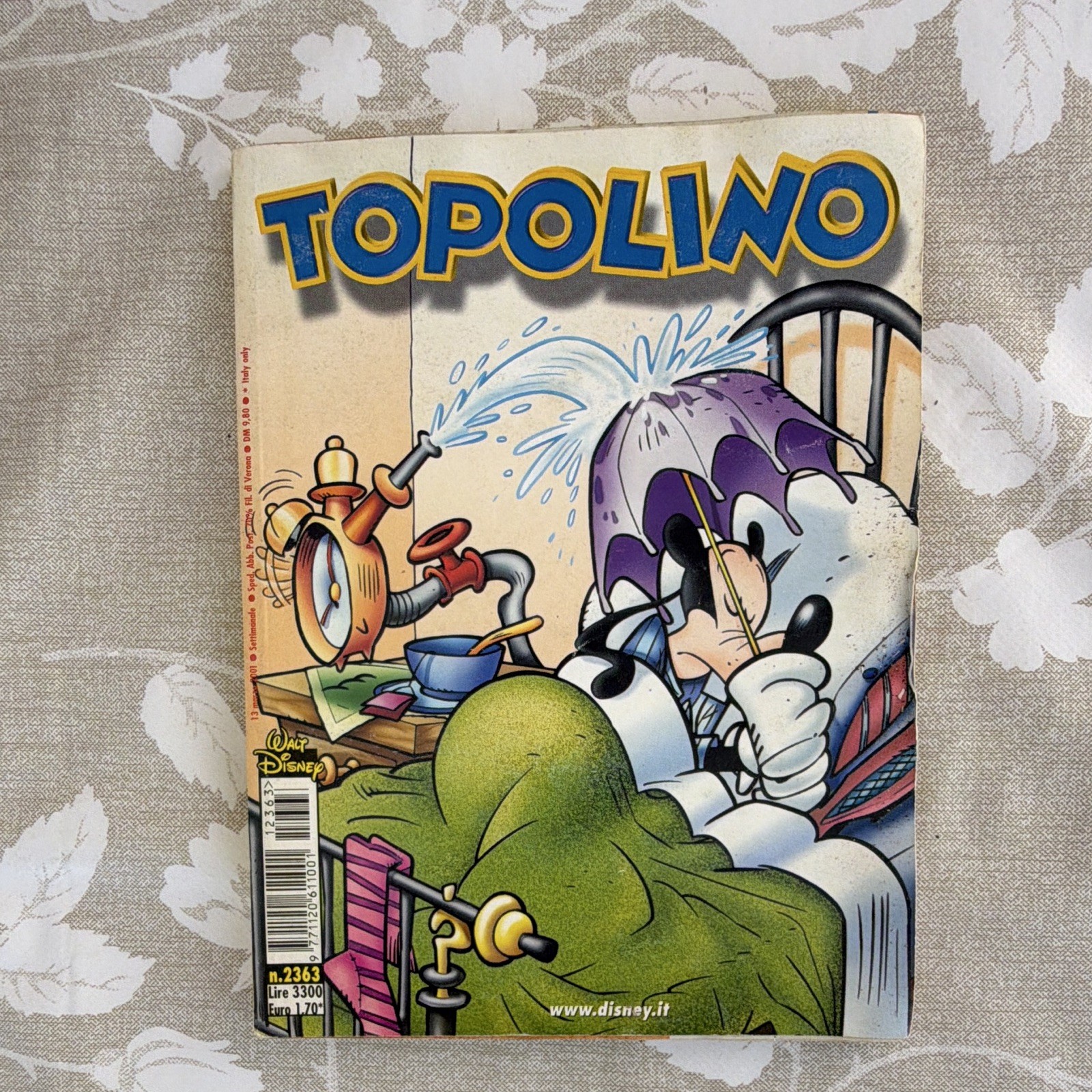 Disney Topolino n. 2363 (2005) fumetto a colori italiano con inserto Wacko’s