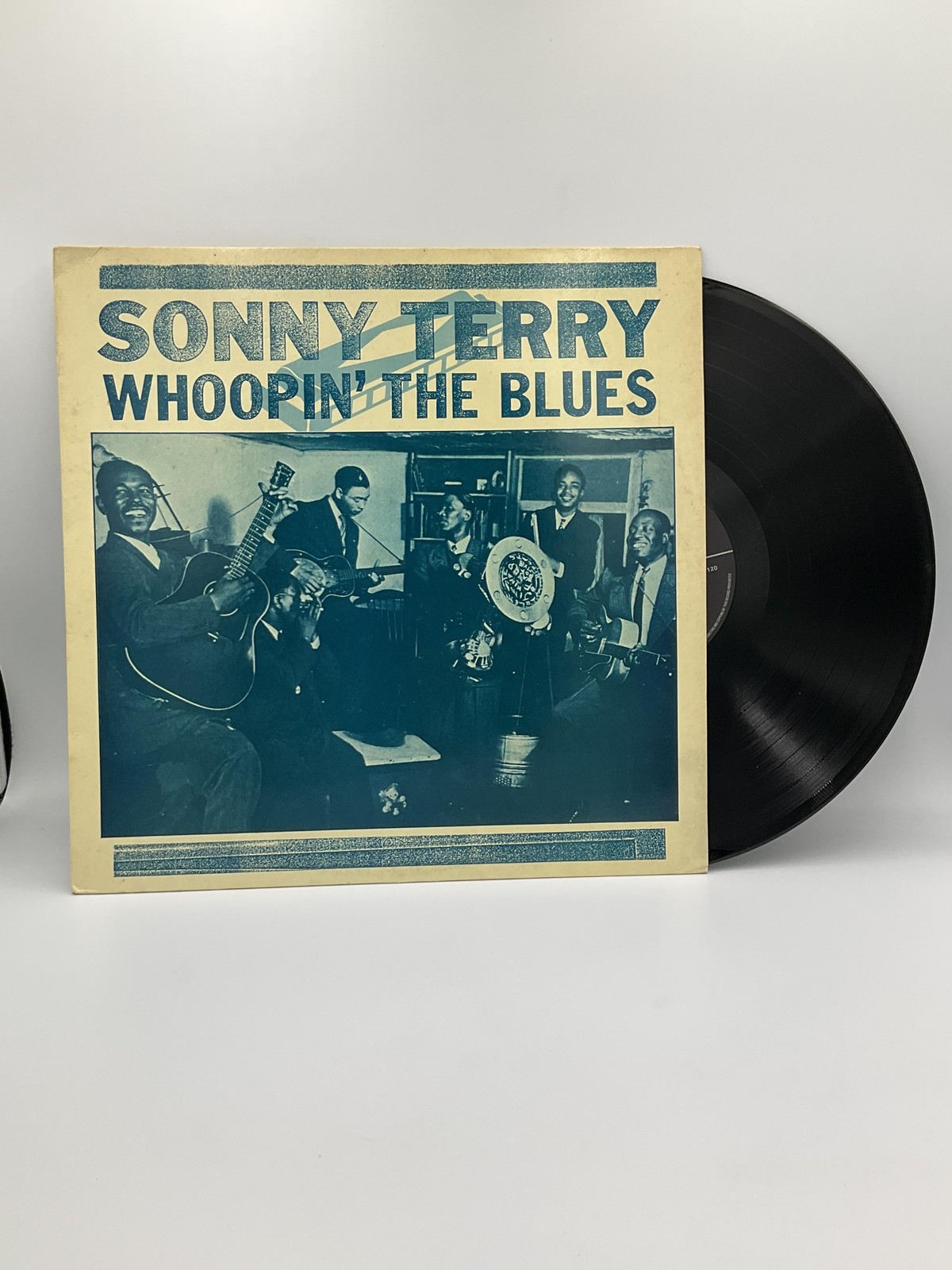 Vintage Sonny Terry Whoopin' The Blues 12" Black Vinyl LP 1986 Charly Blues