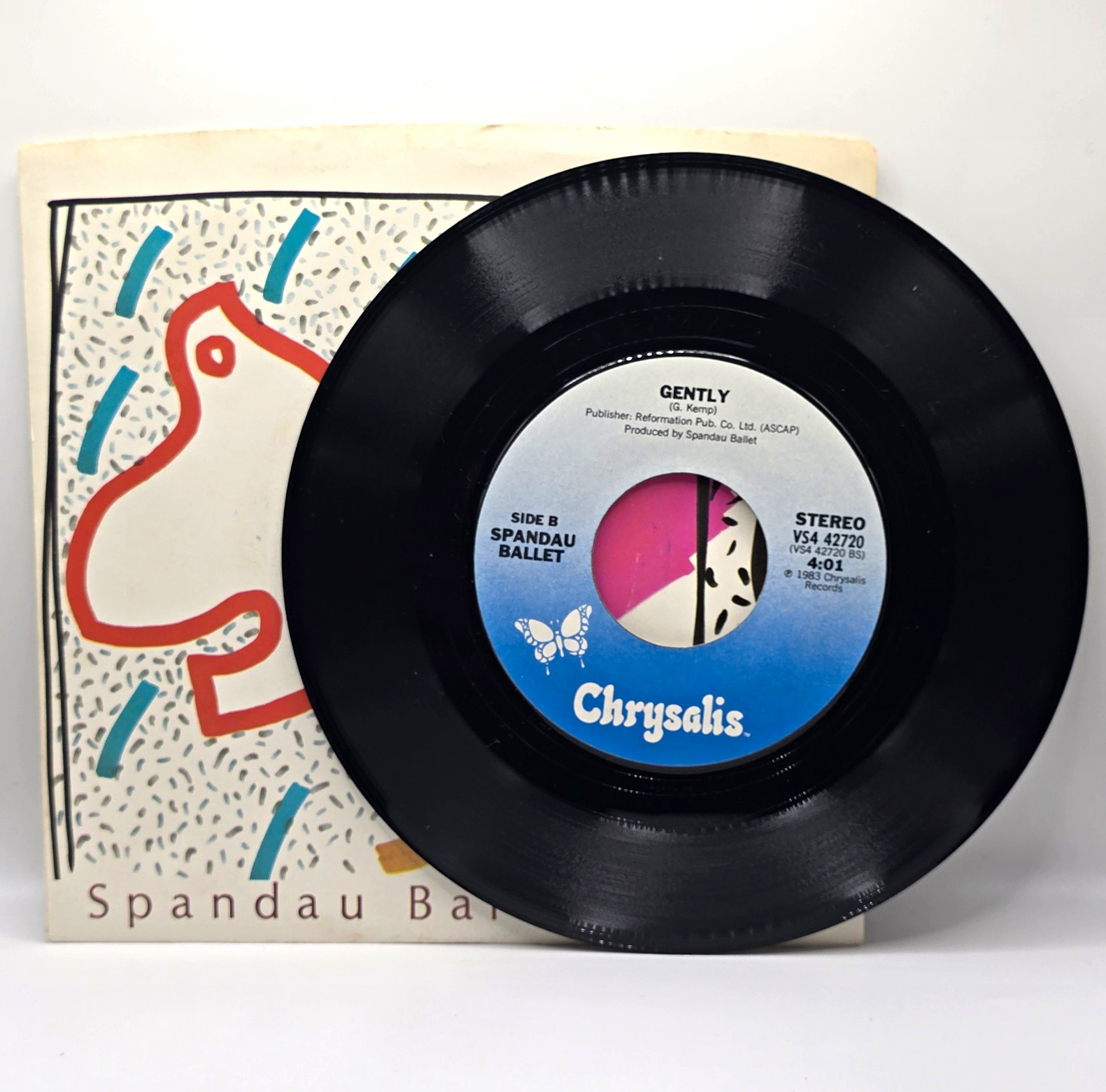 Spandau Ballet True Chrysalis VS4 42720 7" Vinyl Single Stereo 1983 Pop