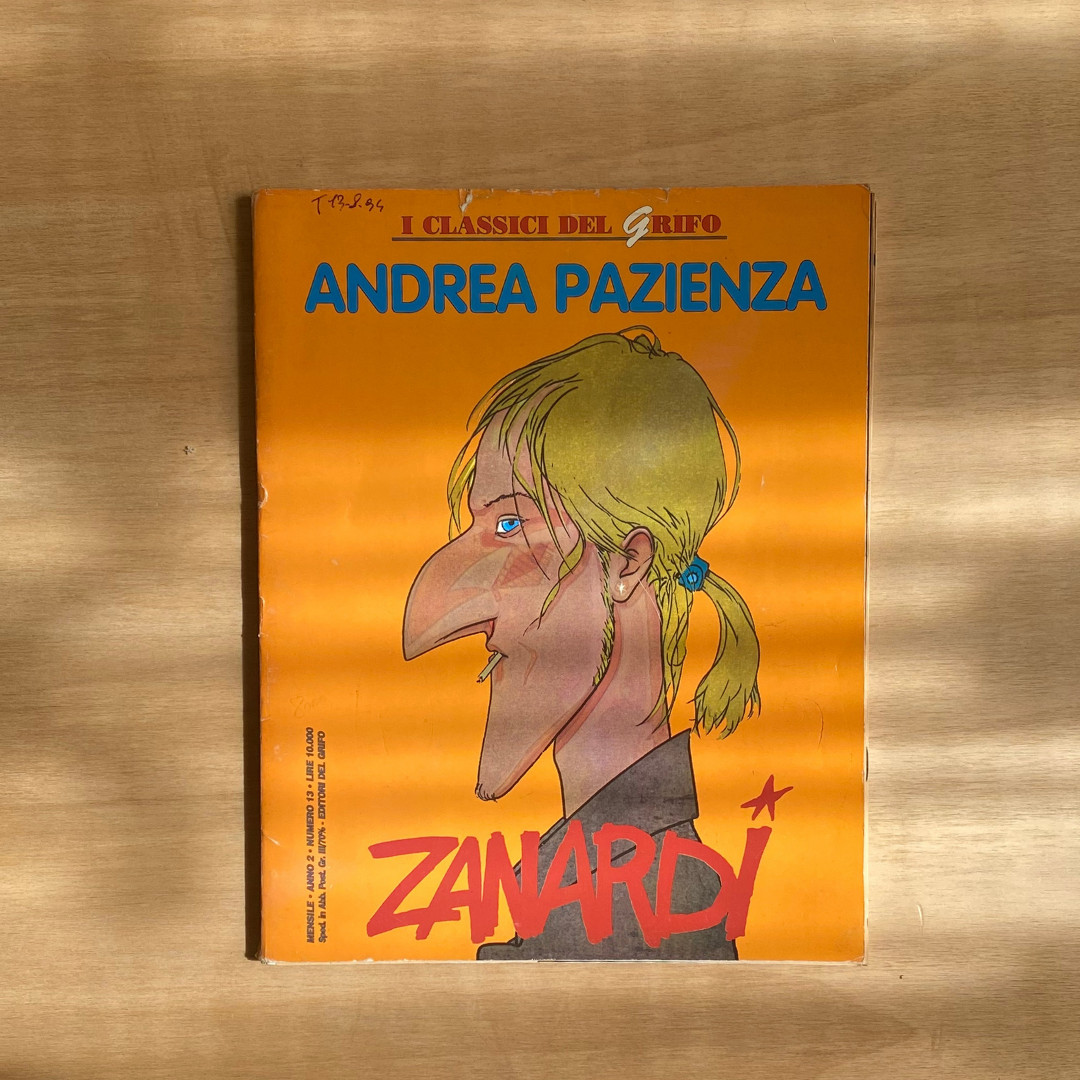 ANDREA PAZIENZA - ZANARDI - I CLASSICI DEL GRIFO n. 13 1993  LEGGI DESCRIZIONE!