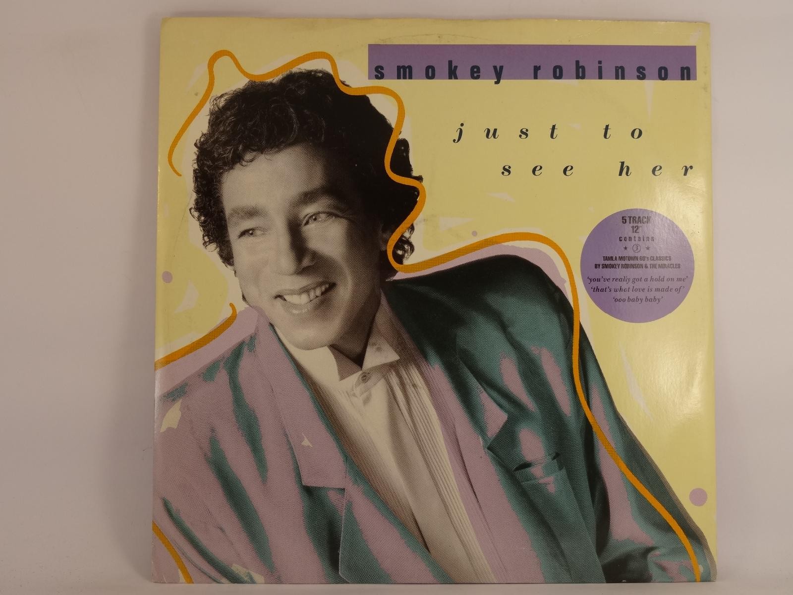 ROBINSON,SMOKEY JUST TO SEE HER (A) 12" MOTOWN