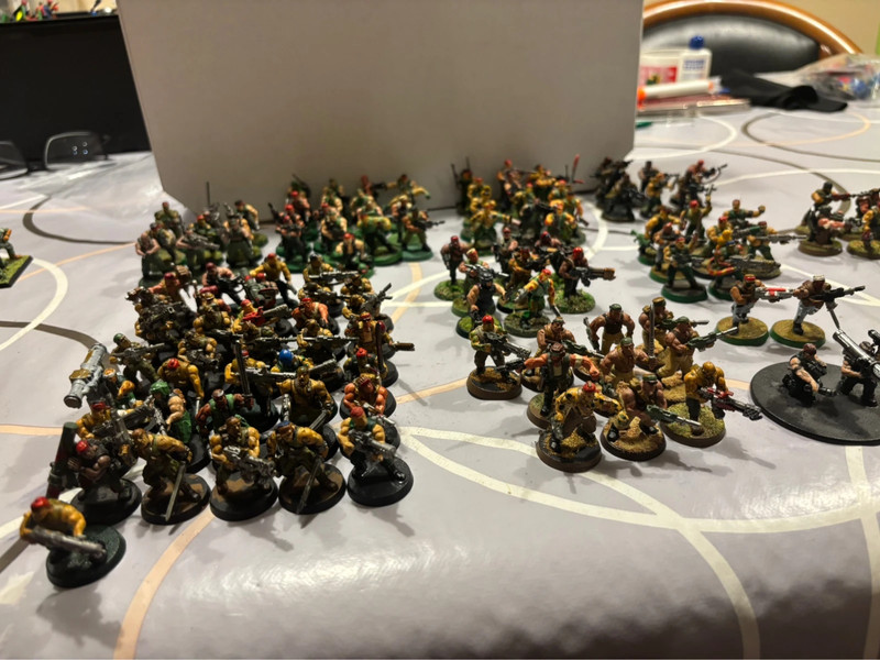 WH40K esercito cathaciano 121 miniature