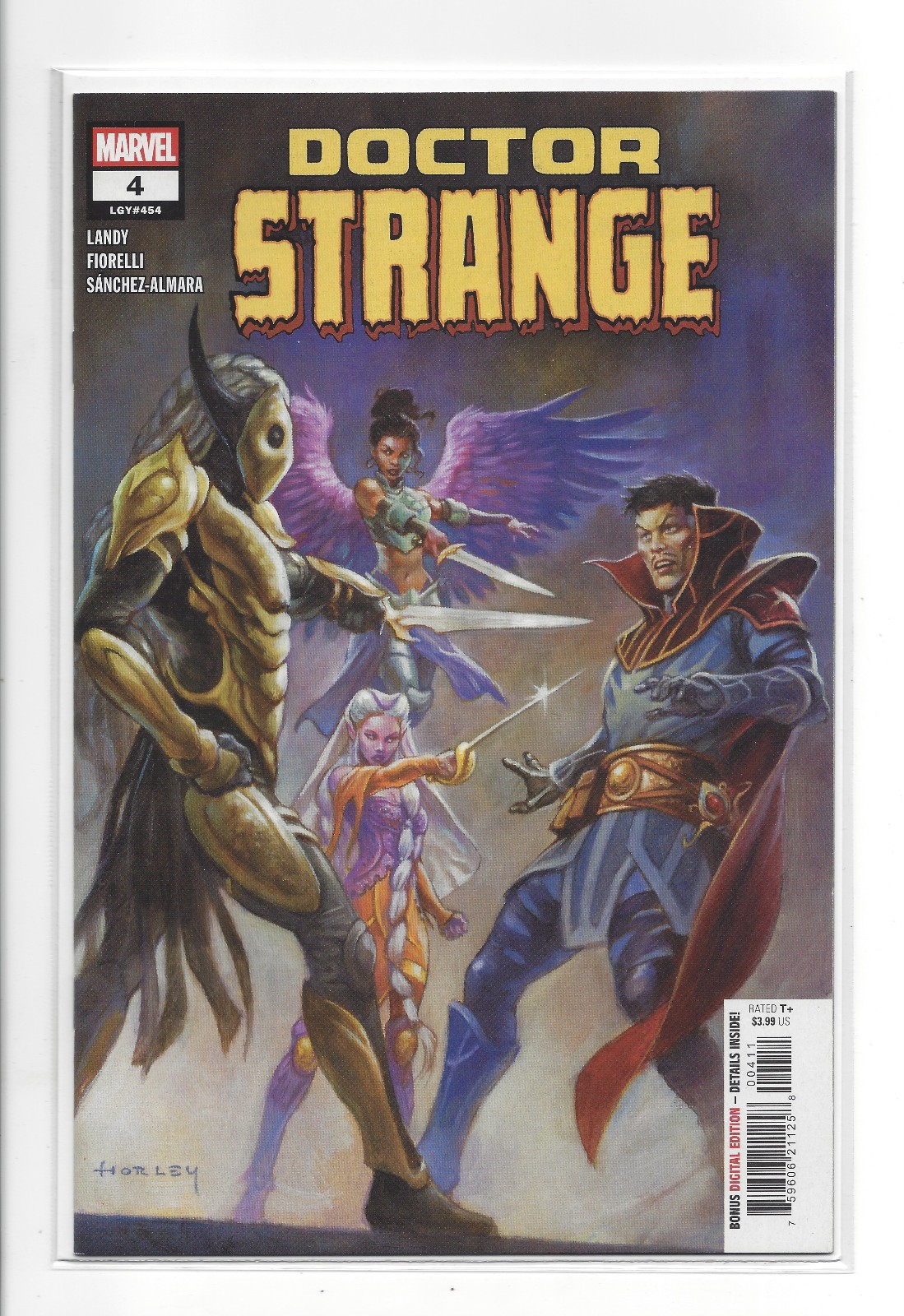 Doctor Strange #4 A Alex Horley copertina prima stampa quasi nuovo Marvel Comics 2026