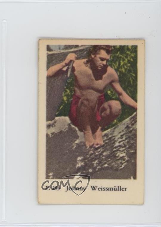1958 Dutch Gum P Set Johnny Weissmuller Johnny Weismuller #P.293 0i4g