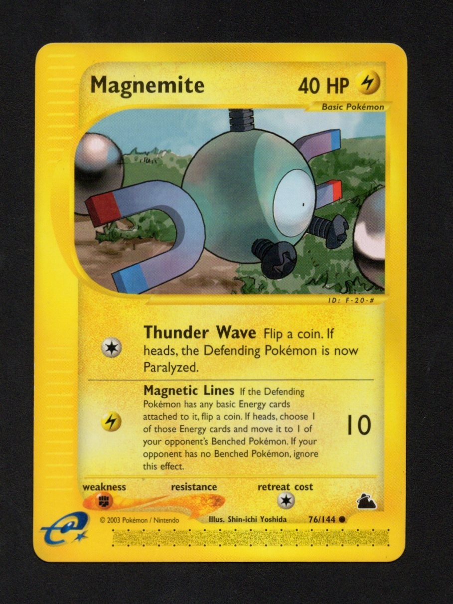 Magnemite #76/144 Pokemon Skyridge 2003 LP+