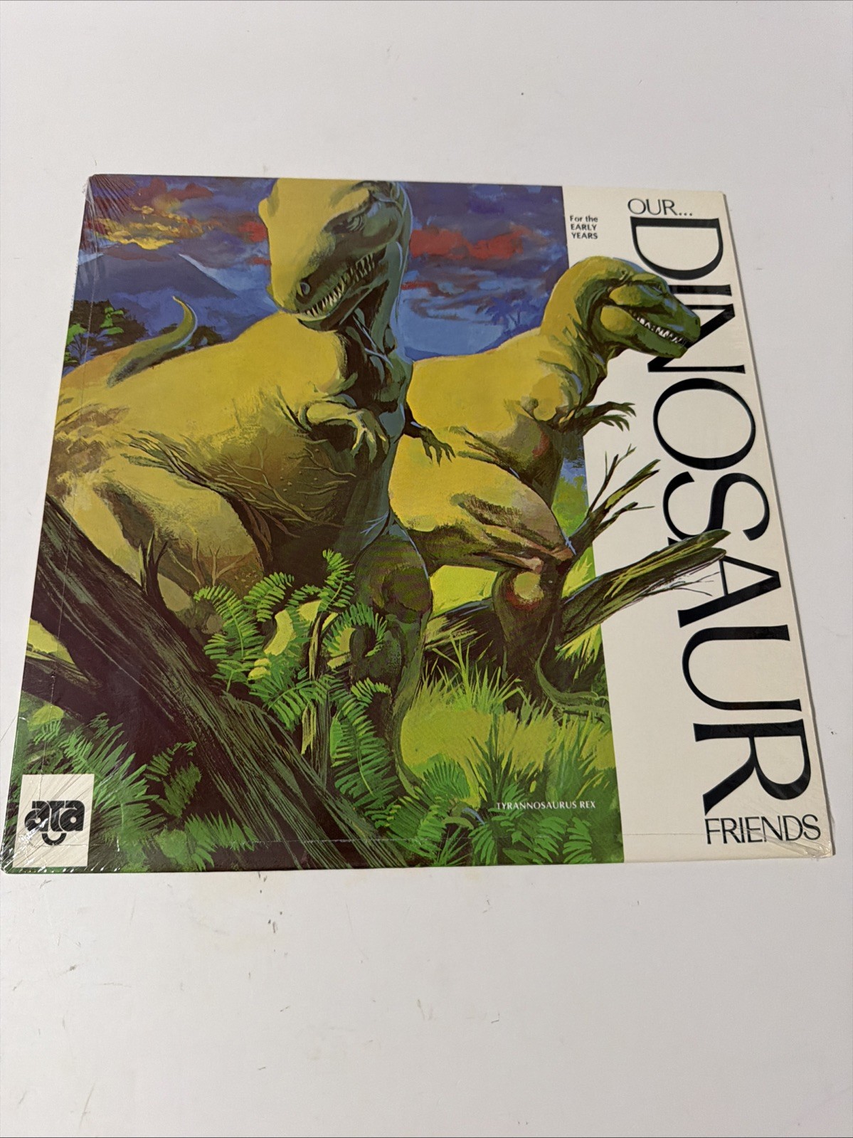 Vintage OUR DINOSAUR FRIENDS 12" Vinyl LP For Early Years 1970s Excellent