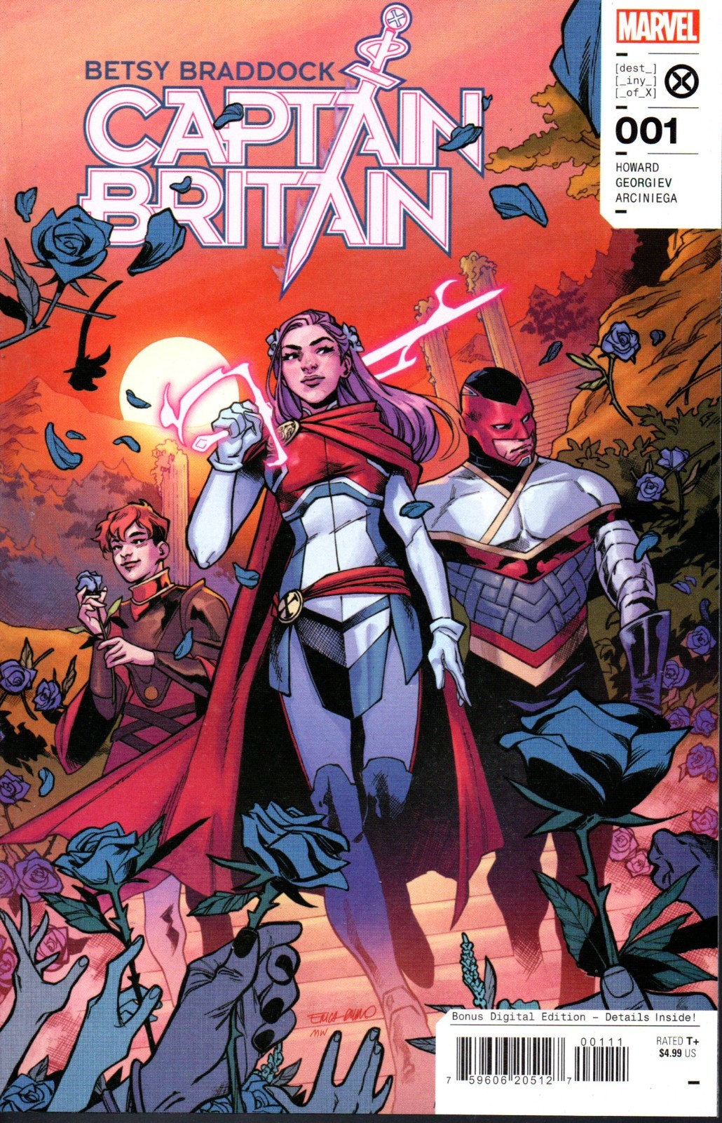 !!!MARVEL COMICS BETSY BRADDOCK CAPTAIN BRITAIN #1 (2023) 1ST PRINT NM!!!