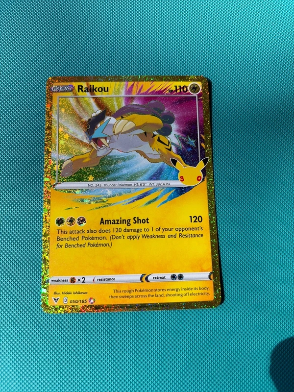 Raikou 50 Pokemon 30th Celebration