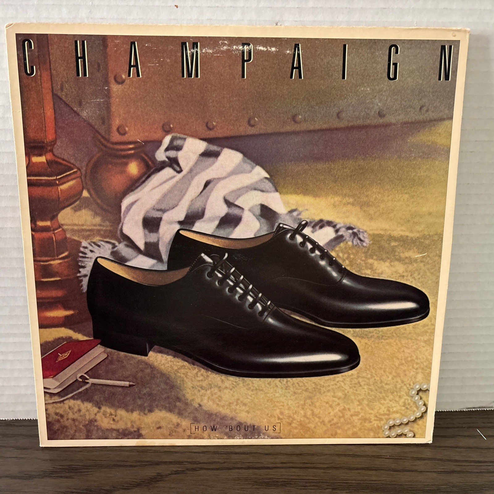 LP Vinly Champaign Self Title 1981 Columbia JC 37008. Lyric Sleeve. 1st Press