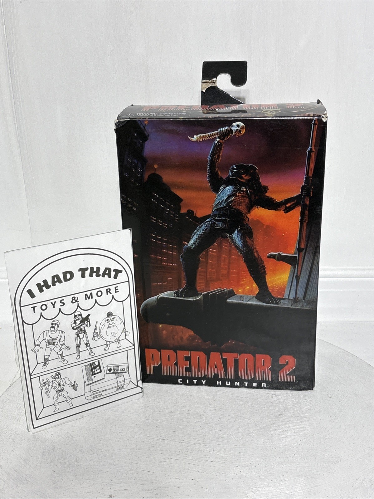 Modellino NECA Predator 2 Ultimate City Hunter Predator sigillato LEGGI!