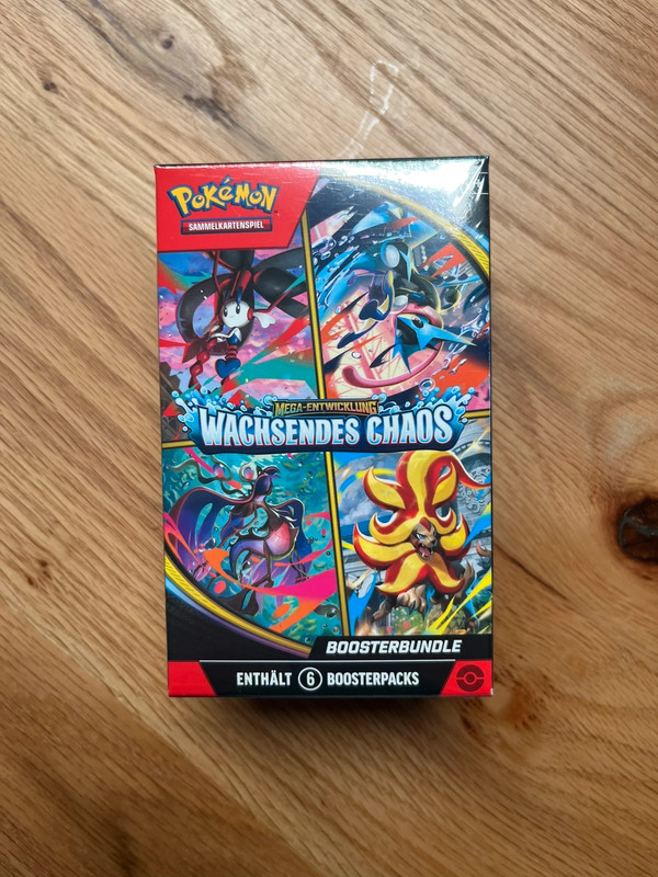 Pokémon TCG | Wachsendes Chaos (ME04) | Boosterbundle (DE)