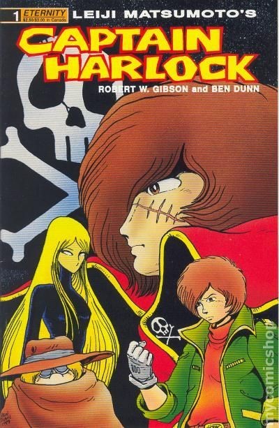 Capitano Harlock 1A FN- 5.5 1989 Immagine Stock Basso Grado