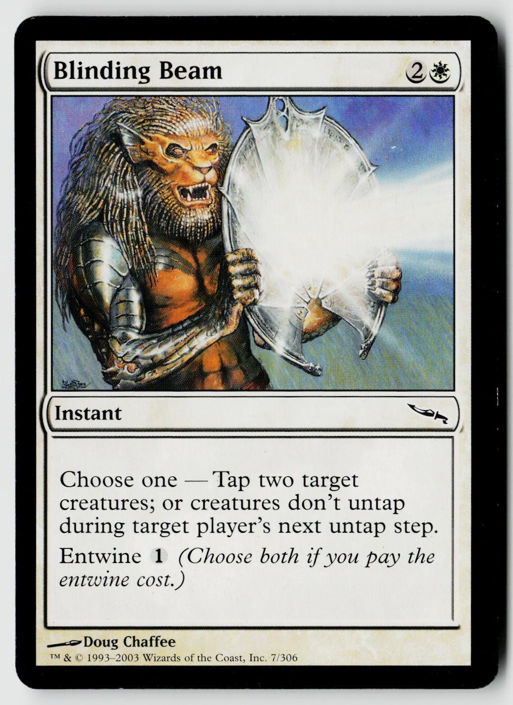 Magic The Gathering Mirrodin #7 Blinding Beam
