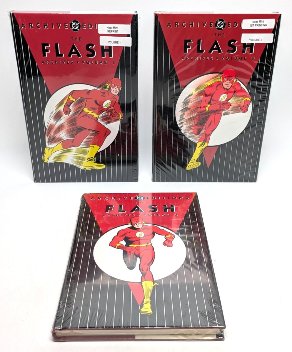 The Flash Vol 1-3 | DC Archives | DC Comics | HC New & Sealed