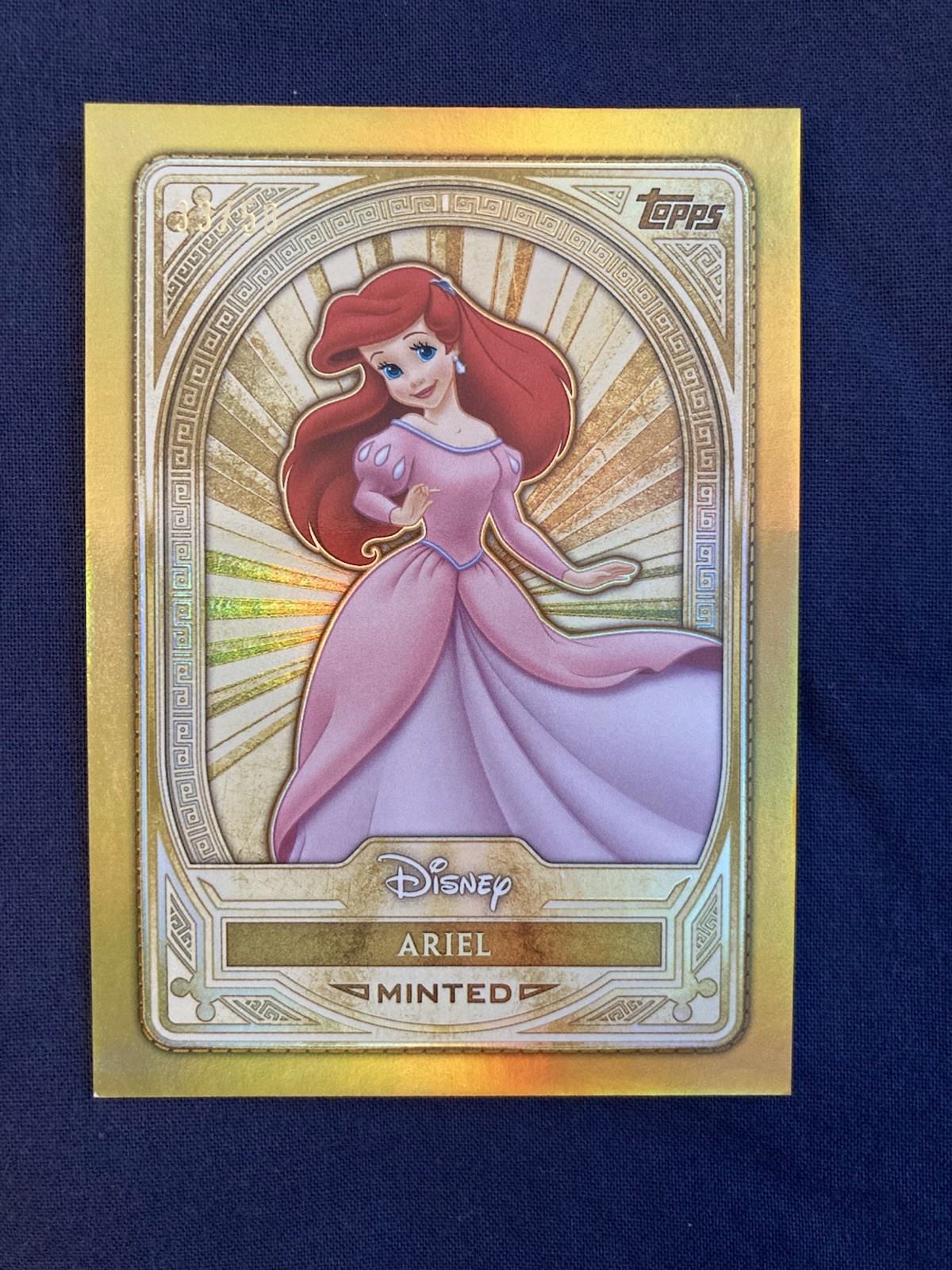 2025 Topps Mint Disney #88 Ariel 33/50 La Sirenetta
