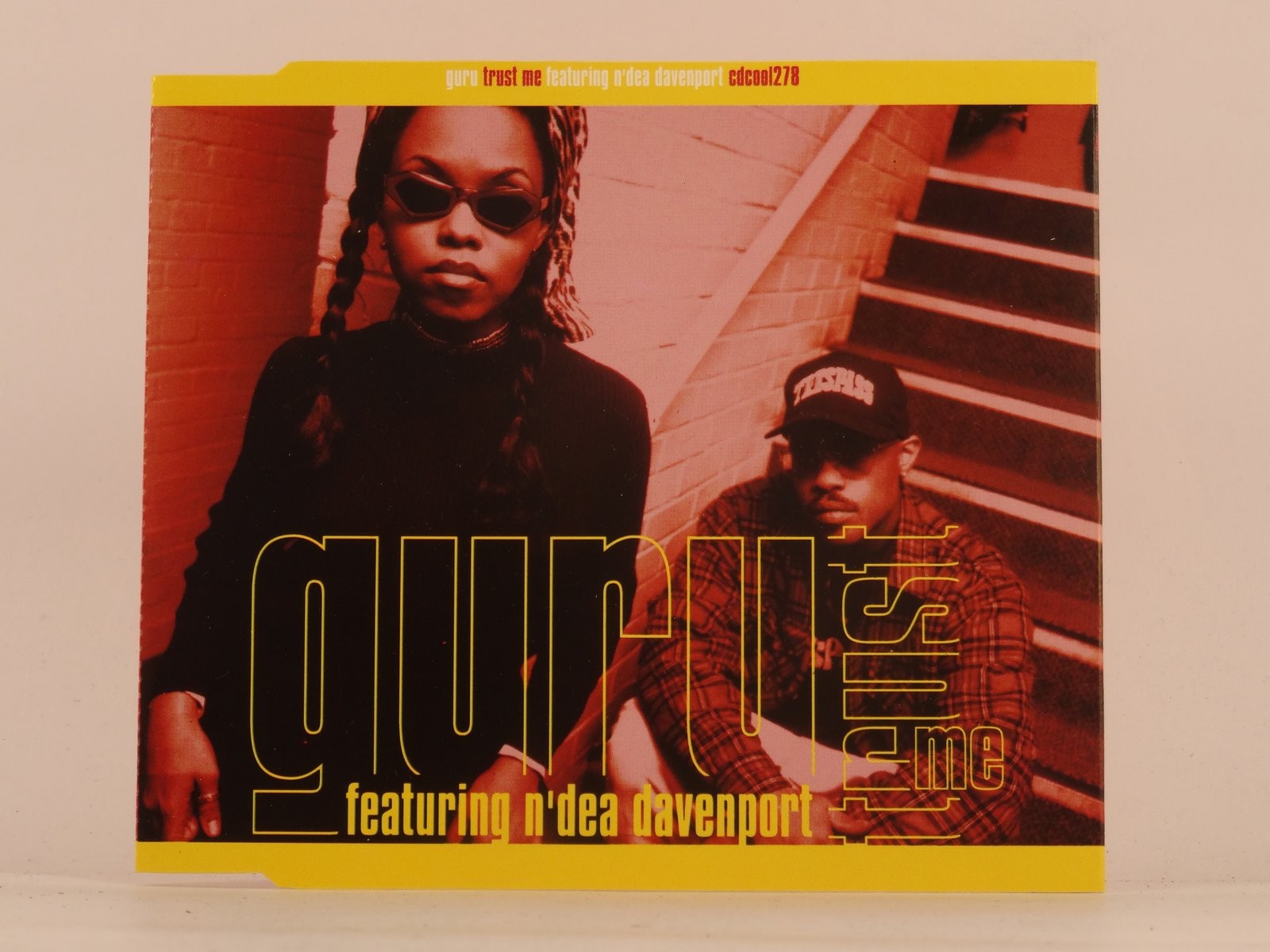 GURU FT NDEA DAVENPORT TRUST ME (D33) 4 Track CD Single including Picture Sleeve
