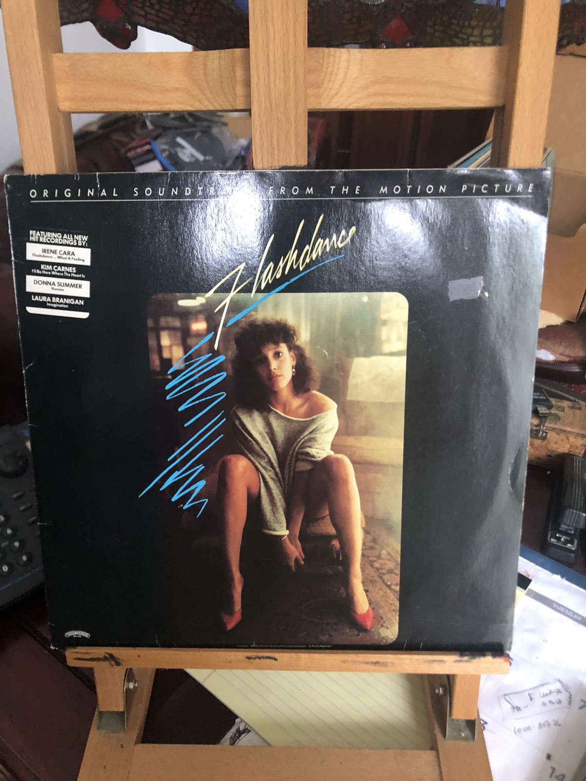 FLASHDANCE ~ ORIGINAL SOUNDTRACK FROM THE MOTION PICTURE ~ 1983 ~ LP ~ VG+
