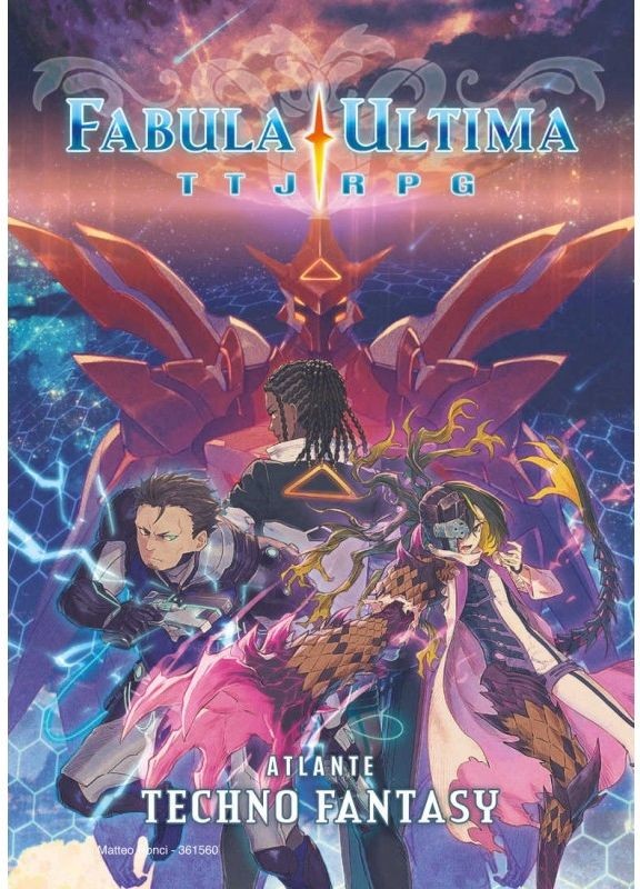 Merchandising Need Games: Fabula Ultima - Atlante Techno Fantasy
