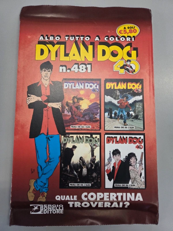 Dylan Dog 481 Blind Pack Chiuso Come Da Foto