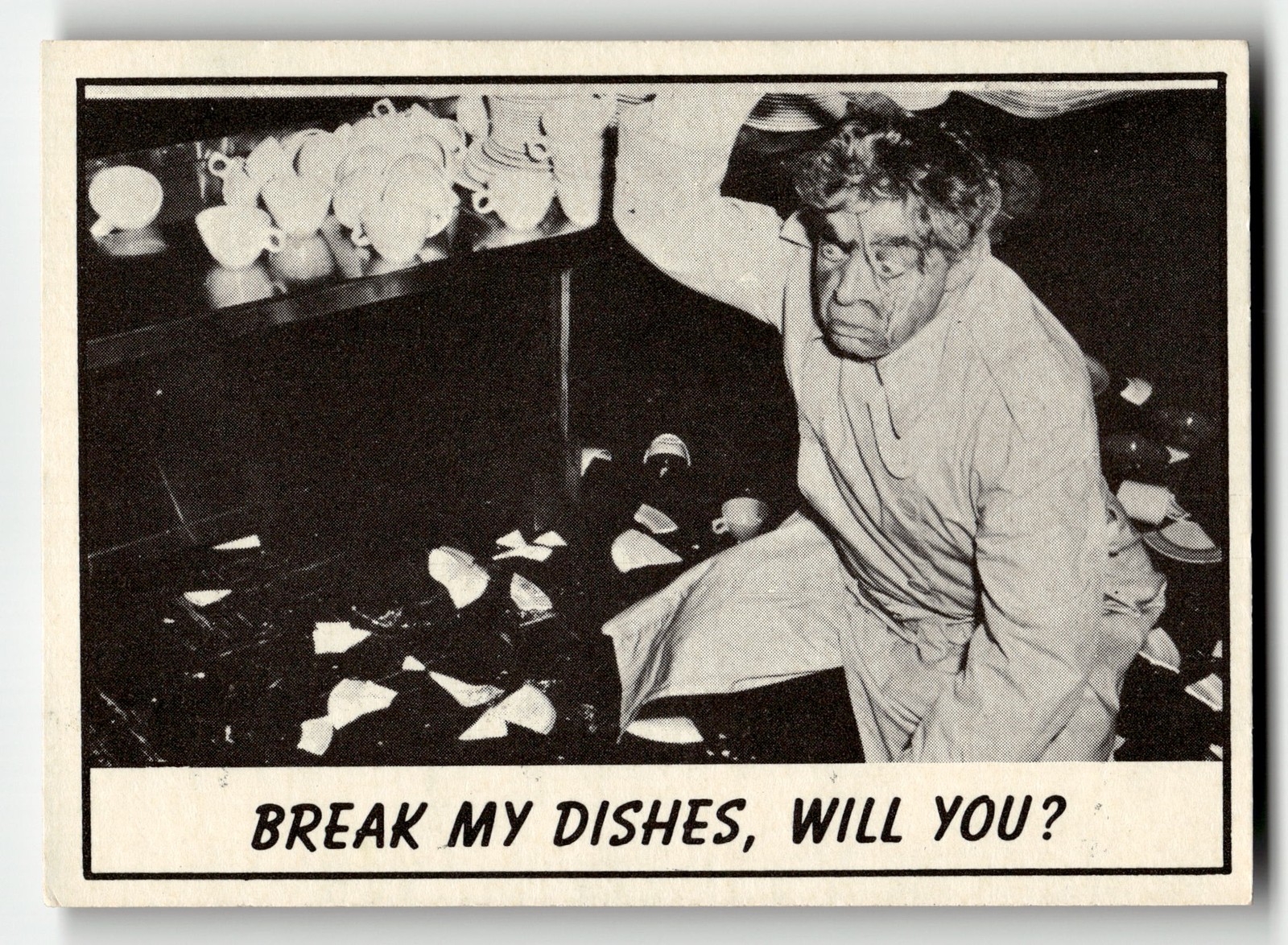 1966 Topps Monster Laffs Break My Dishes, Will You? #31 HIGHER HIGH GRADE