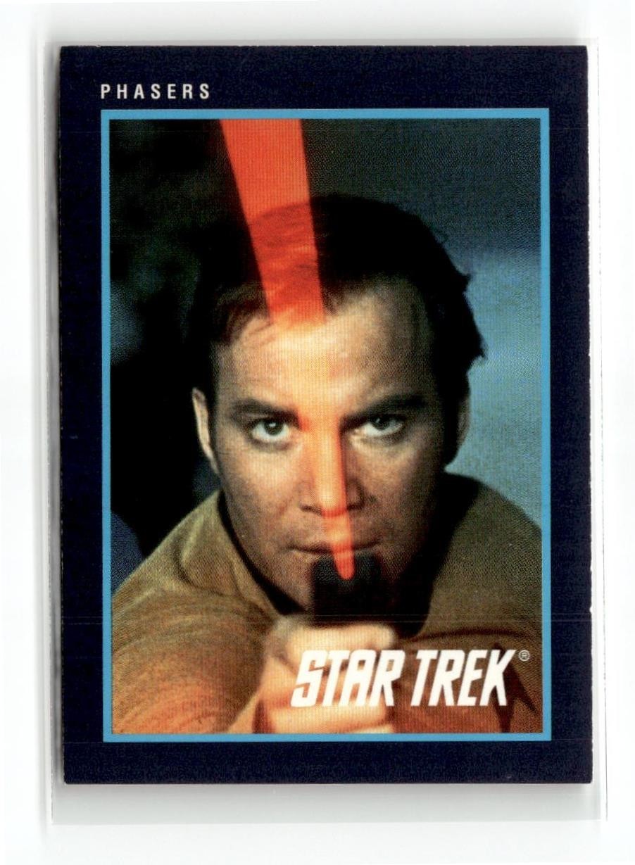 Carta Impel Star Trek 1991 James T Kirk