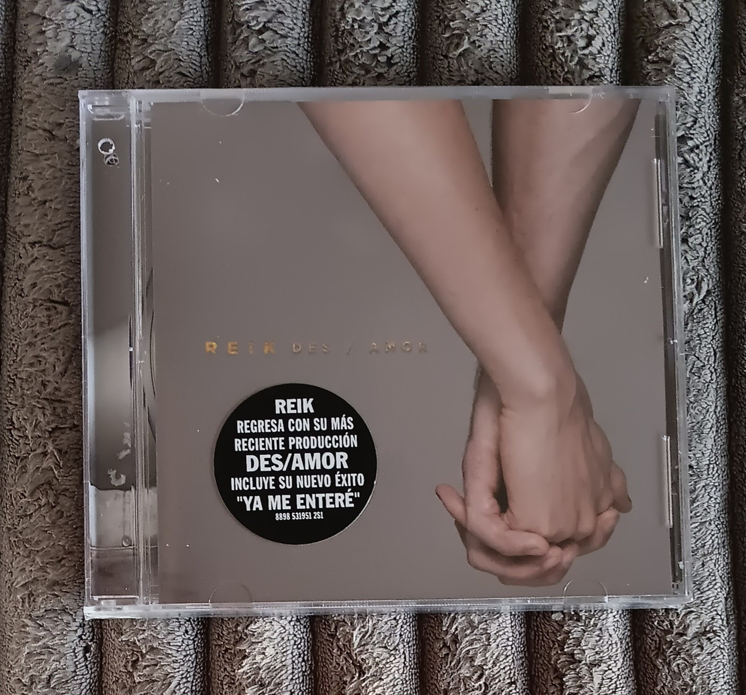 REIK - Des/Amor (2016 Sony Latin) CD - NEW Cut-Out 