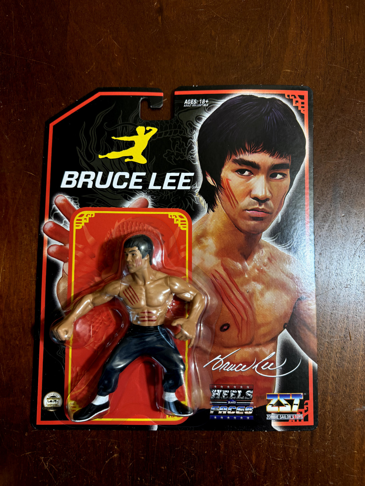 BRUCE LEE Tacchi e Facce Retro Figure Zombie Marinaio Giocattoli ZST Personalizzato Hasbro