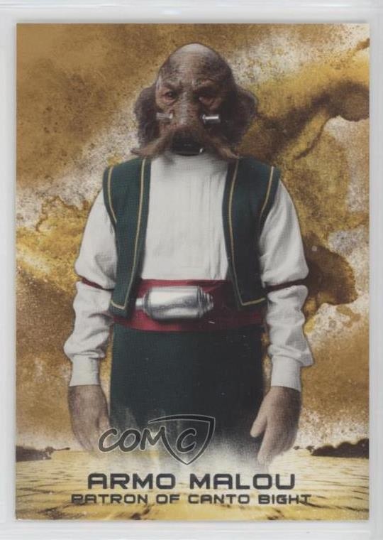 2018 Topps Star Wars: Gli Ultimi Jedi Serie II Bronzo 19/50 Armo Malou #CB-4 he0
