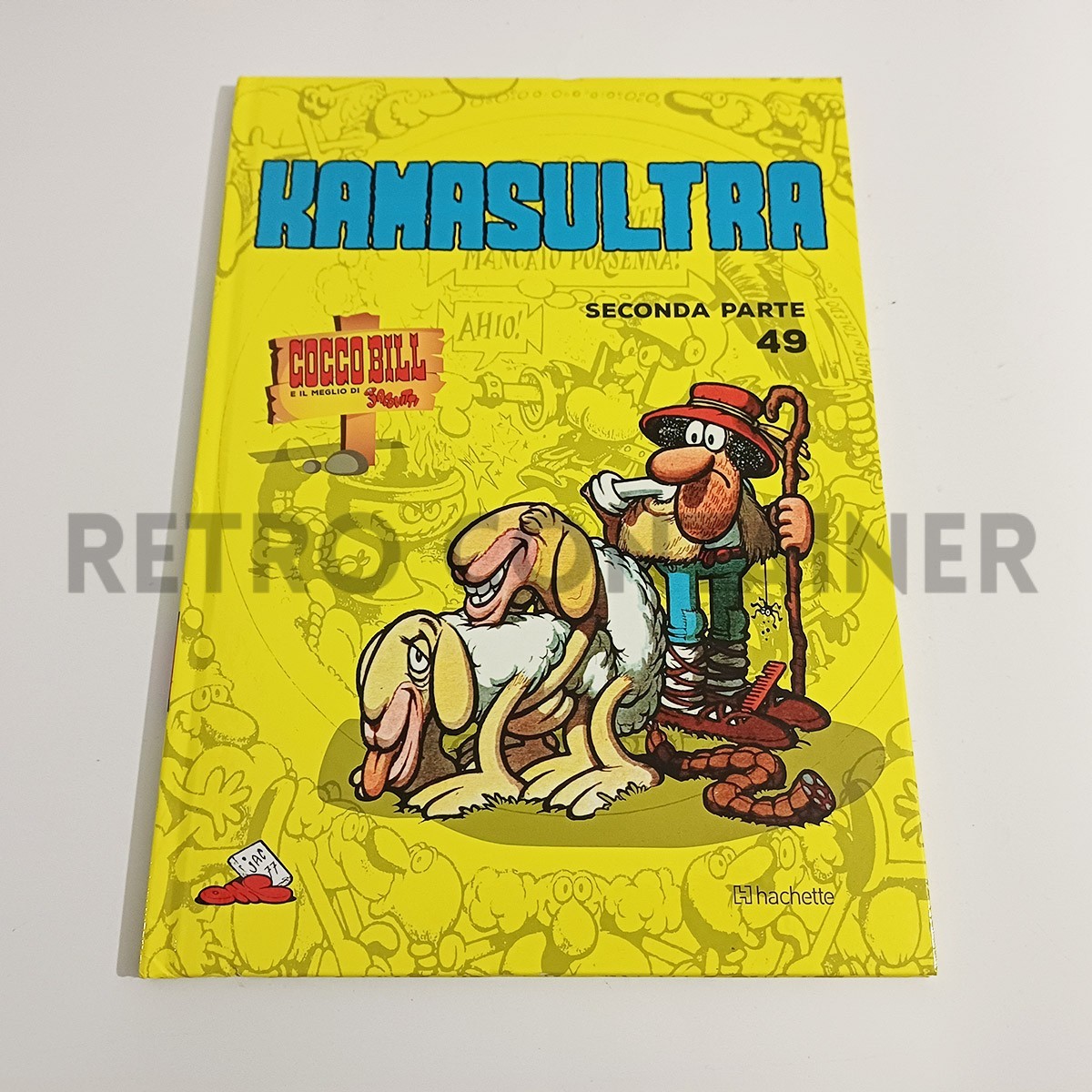 Cartonato Hachette COCCO BILL E IL MEGLIO DI JACOVITTI - 49 Kamasultra