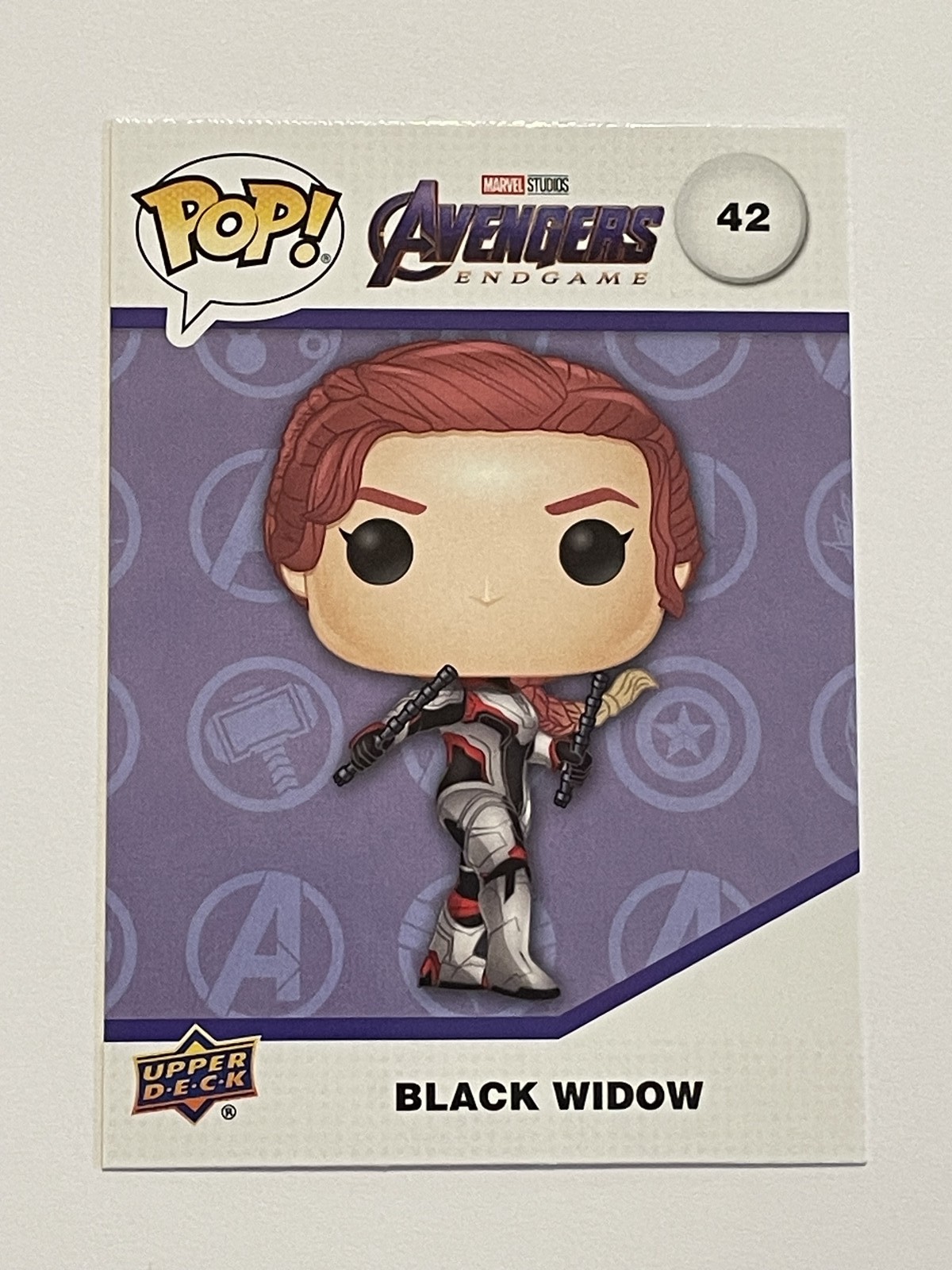 2023 Upper Deck Funko Pop Marvel Infinity Saga #42 - Vedova Nera