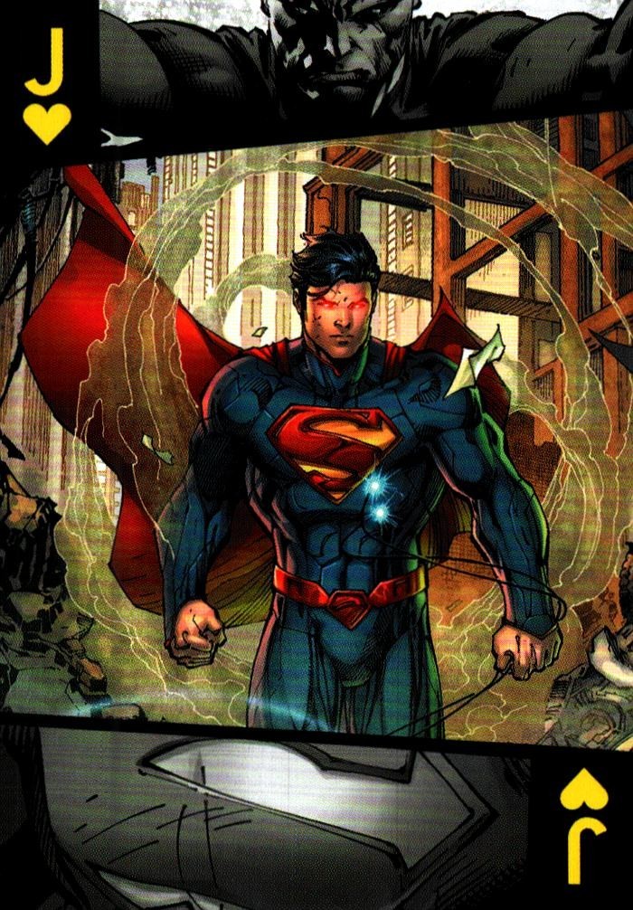 Carta da gioco Superman da collezione DC Comics