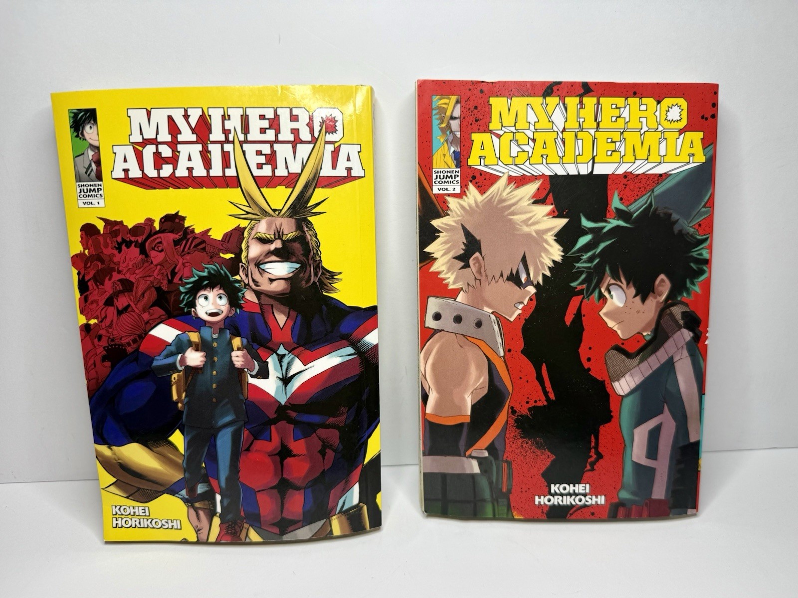 My Hero Academia Vol. 1 e vol. 2 libri di Horikoshi, Kohei - Manga inglese