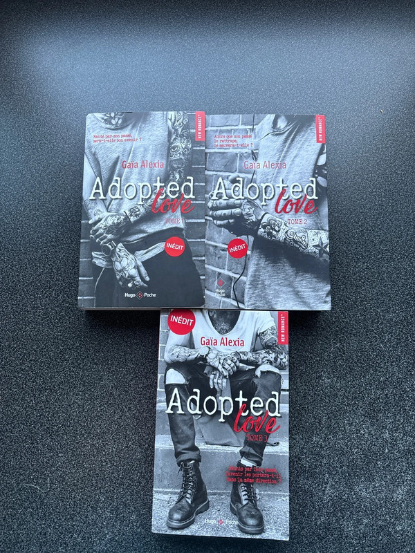 Trilogie Adopted love Gaïa Alexia