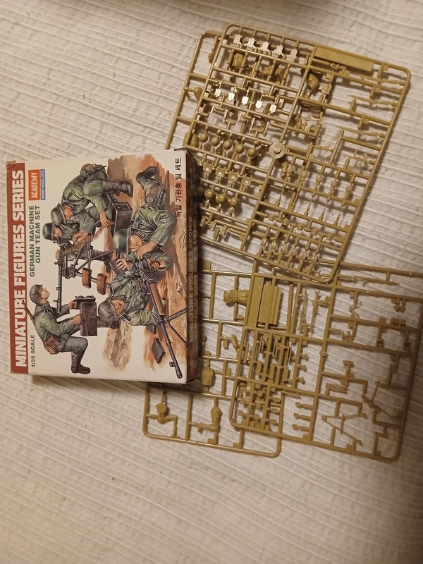 1/35 german machine gun team set