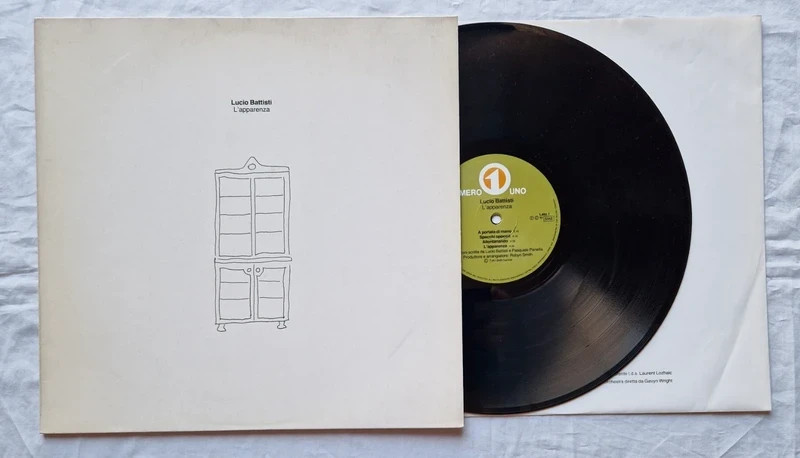Lucio Battisti L'apparenza - Lp 33 giri originale del 1988