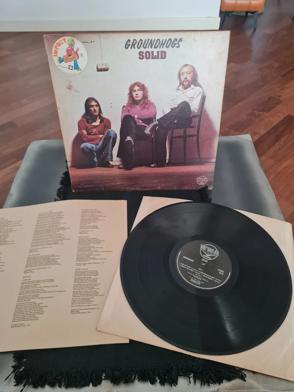 Lp Groundhogs Solid blues rock 1974 uk