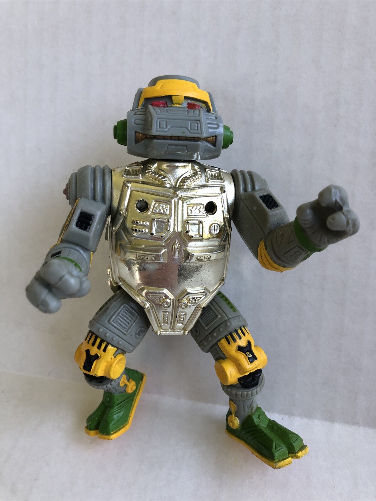 Teenage Mutant Ninja Turtles METALHEAD Robot Action Figure TMNT Vtg 1989