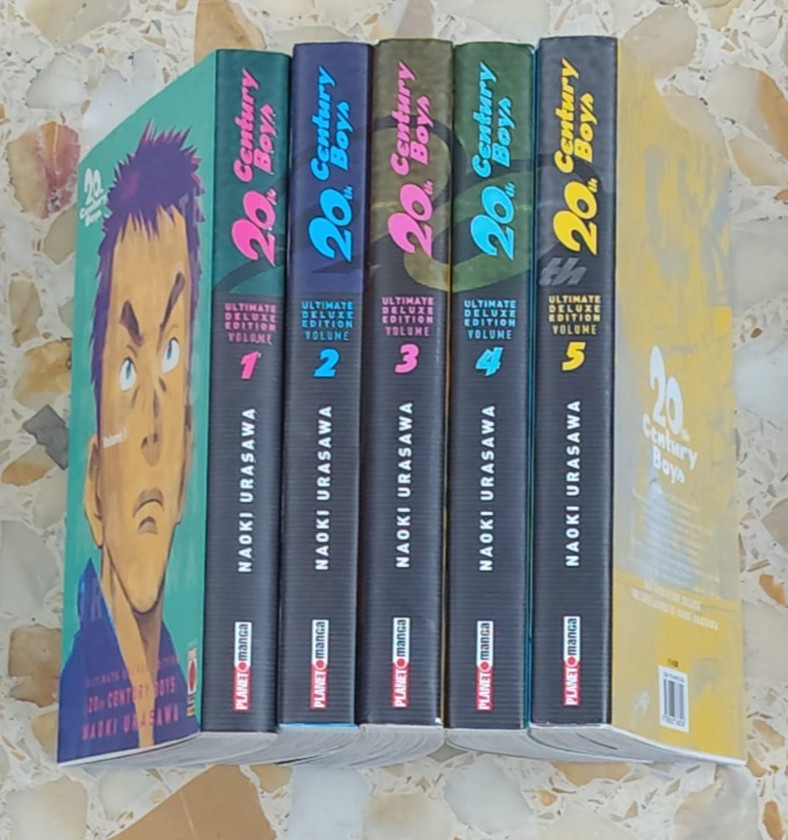 20th CENTURY BOYS ULTIMATE DELUXE SEQUENZA 1-5 ED. PANINI OTTIMI PERFETTI AFFARE