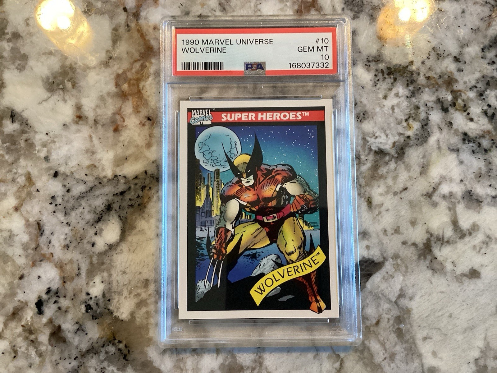 Wolverine 1990 Marvel Universe #10 PSA 10 GEMME OTTIME CONDIZIONI. Prezzo eBay più basso in questo momento!