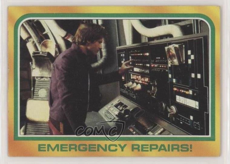 1980 Topps Star Wars: L'impero colpisce ancora riparazioni di emergenza! #309 0f6